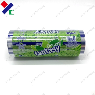 Custom Food Packaging Laminated Roll Film Printed For Cookies Plastic Pet Aluminum Foil Film